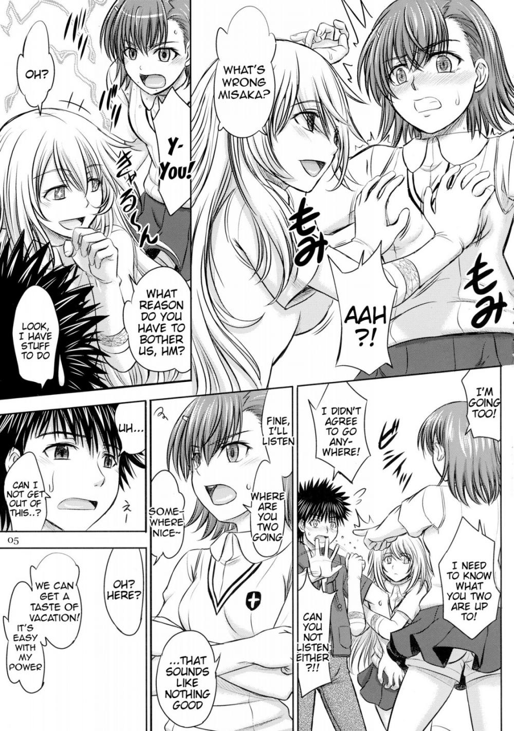 Hentai Manga Comic-Misaka x Misaki-Read-5